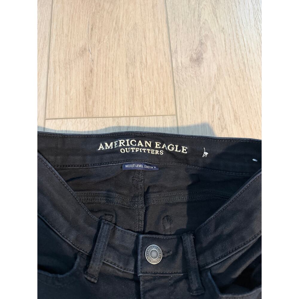 🩷 American Eagle Women’s Black Jegging Size 4 - Picture 4 of 10
